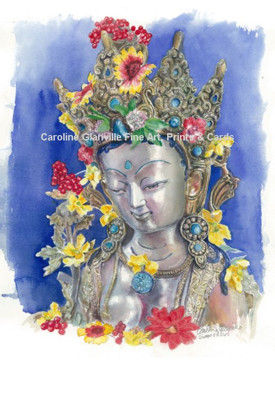 Buddhist image of Tara 